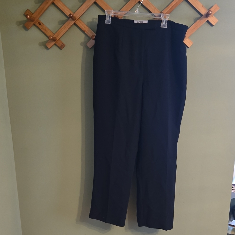 Kasper Black Women's Black Trousers